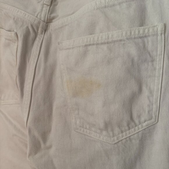 Agolde Lana Jeans in White (Size 28) - Picture 4 of 6